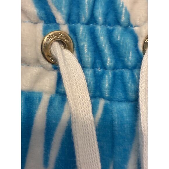 Y2K Lilly Pulitzer Pisces Jogger Fish Print Joe Fish Mimosa Pants Soft Velour S - Picture 12 of 14